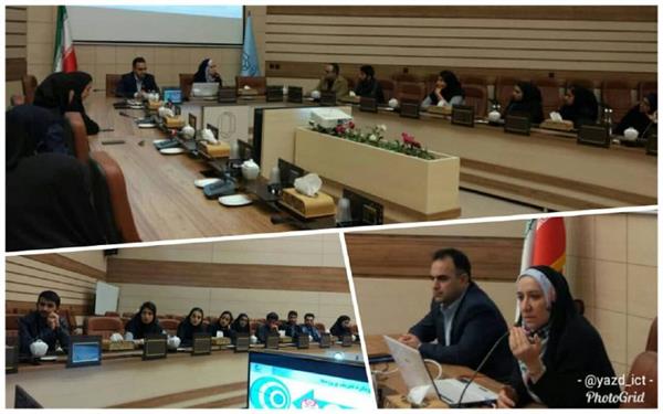 نشست دستیار جوان، رئیس سازمان فضایی با انجمن های علمی دانشگاه های یزد