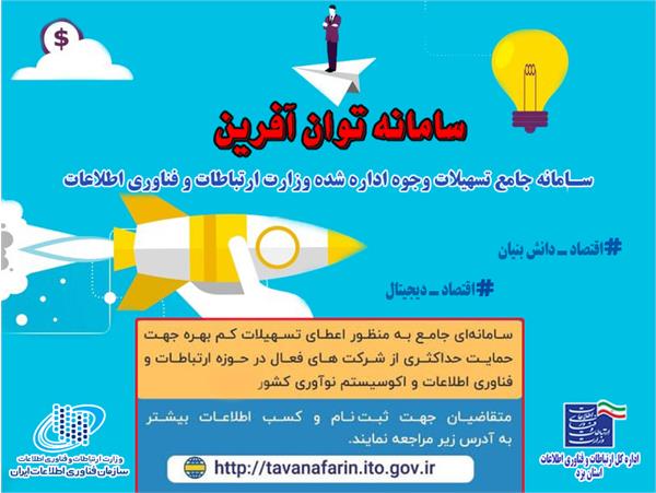 راه اندازی سامانه جامع تسهیلات وجوه اداره شده وزارت ارتباطات و فناوری اطلاعات
