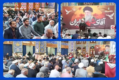 حضور کارکنان اداره کل ارتباطات و فناوری اطلاعات استان یزد در مراسم‌ اربعین تشییع و تدفین پیکر مطهر قائد شهید امت اسلامی