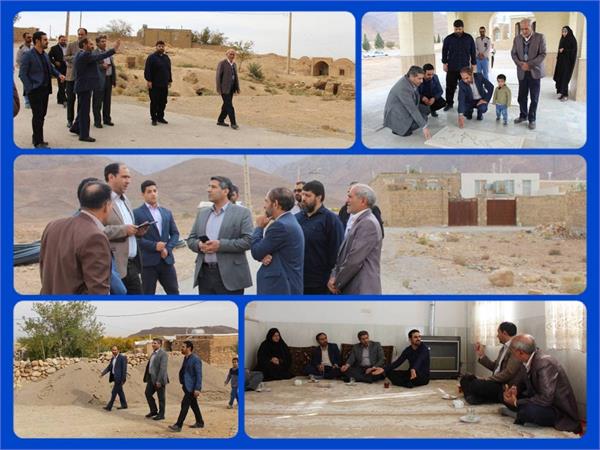 بازدید میدانی و بررسی وضعیت ارتباطات برخی از روستاهای بخش عقدا با حضور مدیر کل ارتباطات و فناوری اطلاعات استان یزد