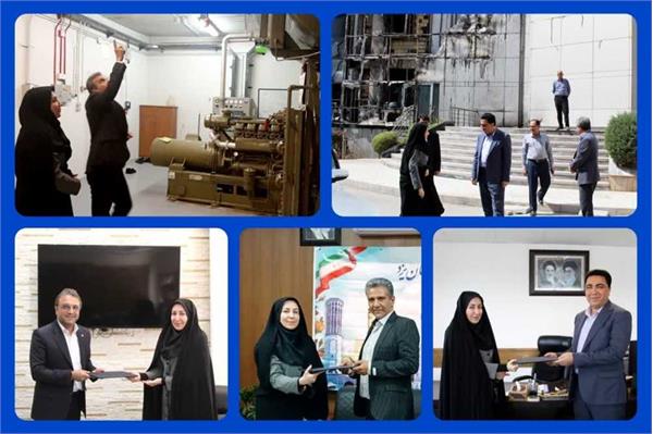 مدیرکل ارتباطات و فناوری اطلاعات استان یزد با مدیران بخش‌های مختلف ارتباطات زیرساخت، مخابرات منطقه و اداره کل پست استان دیدار کرد