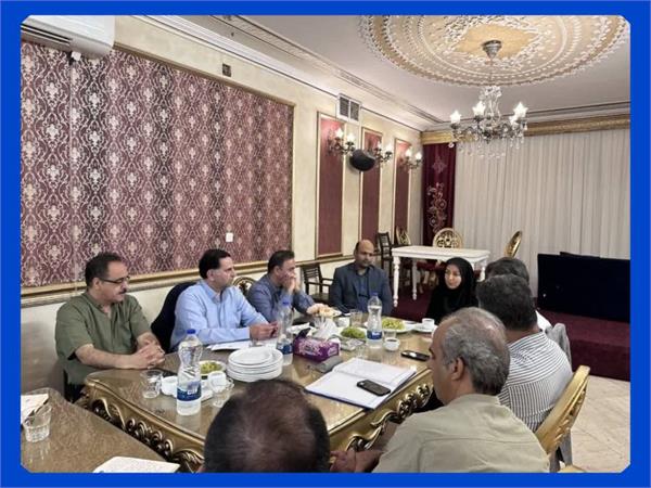 حضور مدیر کل ارتباطات و فناوری اطلاعات استان یزد در جلسه هیات مدیره سازمان نصر یزد