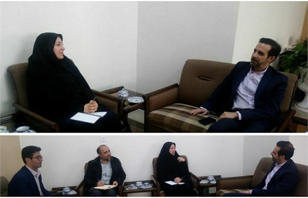 در دیدار با مدیرکل صدا و سیمای یزد/ توسعه همکاری‌ها و فعالیت‌های مشترک در زمینه تولید و نشر محتوا در فضای مجازی