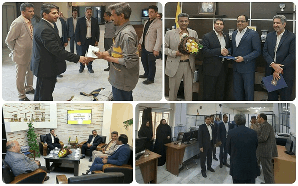 نشست صمیمانه مدیرکل ict  با مدیر کل پست استان به مناسبت ۱۷ مهر ماه روز جهانی پست