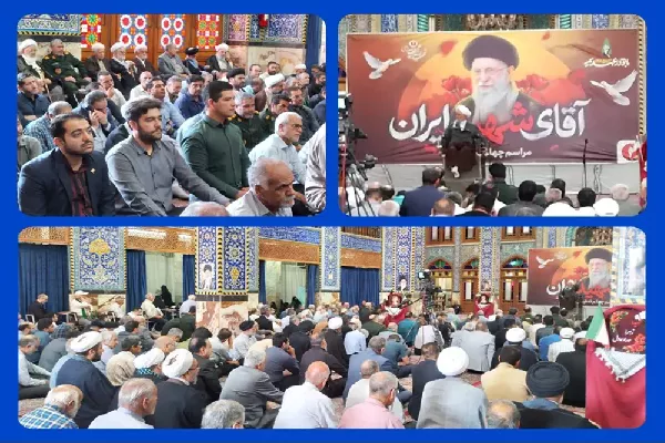 حضور کارکنان اداره کل ارتباطات و فناوری اطلاعات استان یزد در مراسم‌ اربعین تشییع و تدفین پیکر مطهر قائد شهید امت اسلامی