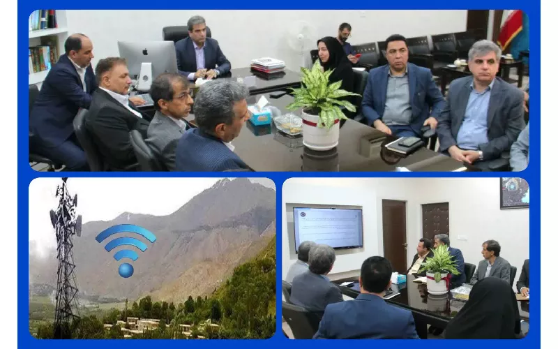 مشارکت فرمانداری تفت در اجرای پروژه فیبرنوری روستایی(تار)